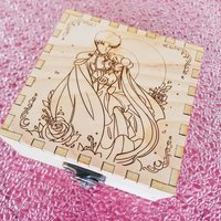 Moon Love Birch Engraved Box *Sold