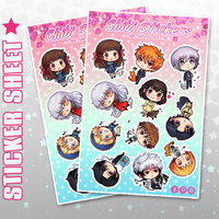 Chibi Zodiac Stickers