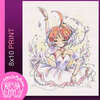 Swan Sketch Art Print