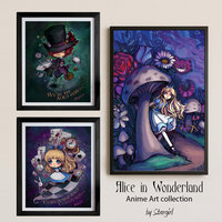 Alice in Wonderland Art Print