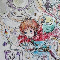 Magical Journey 8x10 Game Sketch Art Print