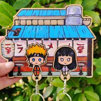 Painted Ramen Bar Keyholder SOLD