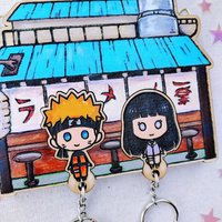 Painted Ramen Bar Keyholder SOLD