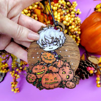 Jack's Pumpkins Painted Ornament