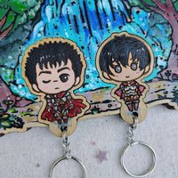 Painted Beserker Romance Keyholder