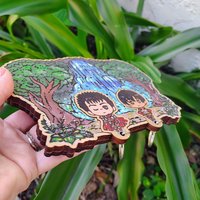 Painted Beserker Romance Keyholder