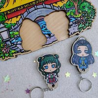 Painted Apothecary Keyholder