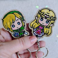 Painted Hyrule Castle Keyholder