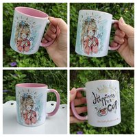 Morning Coffee Girl Art Mug