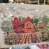 Stardew Valley 8x10 Game Sketch Art Print
