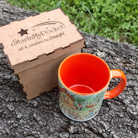 Morning Coffee Girl Art Mug