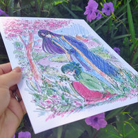 Apothecary Tales 8x10 Sketch Art Print