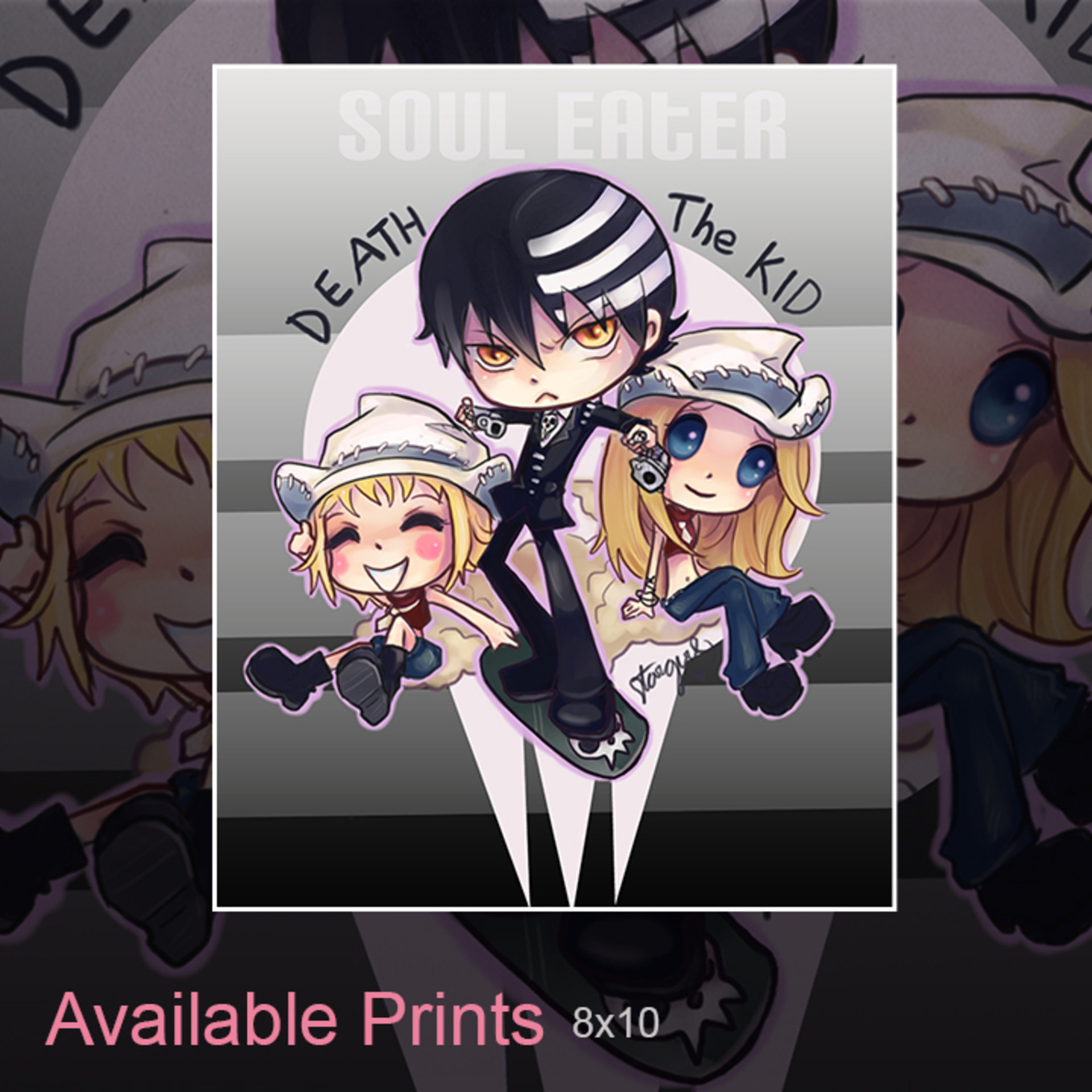 Anime Chibi Art Print P-SEKID