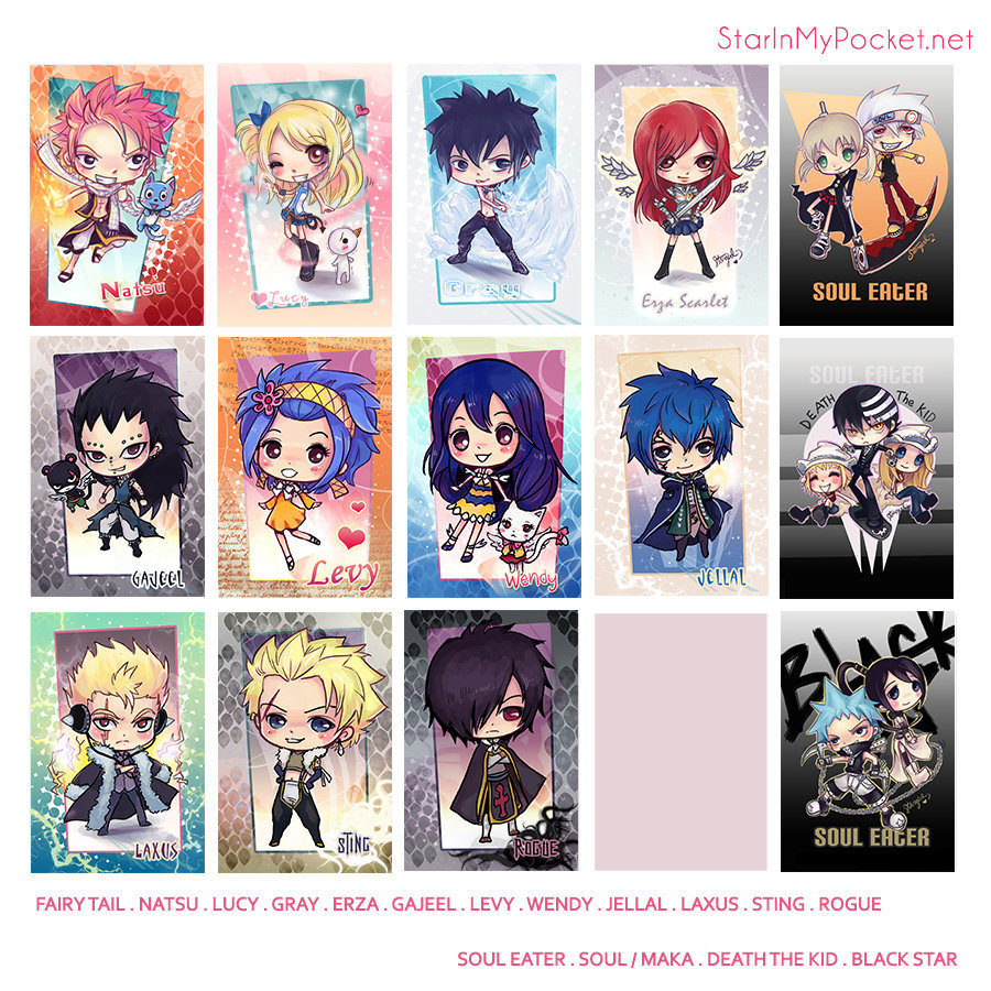 Anime Acrylic Keychain  Double Sided Chibi Art