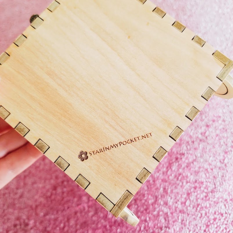 Alice #1 Birch Engraved Box
