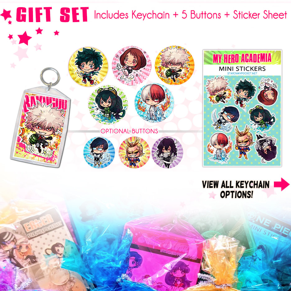 BNHA Anime Art Gift Set