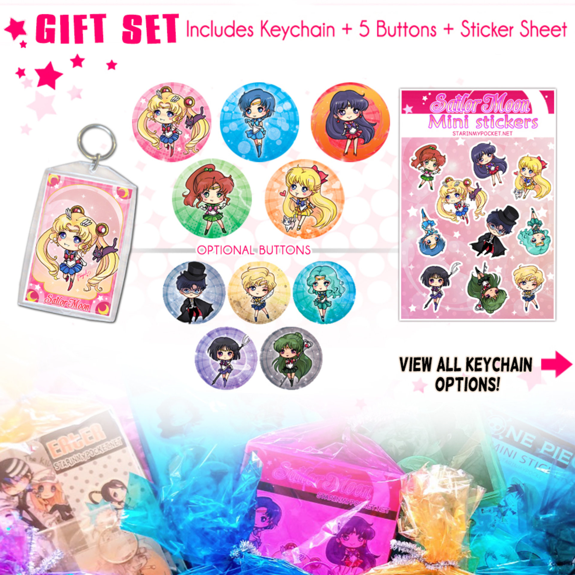 SM Kawaii Moon Anime Gift Set