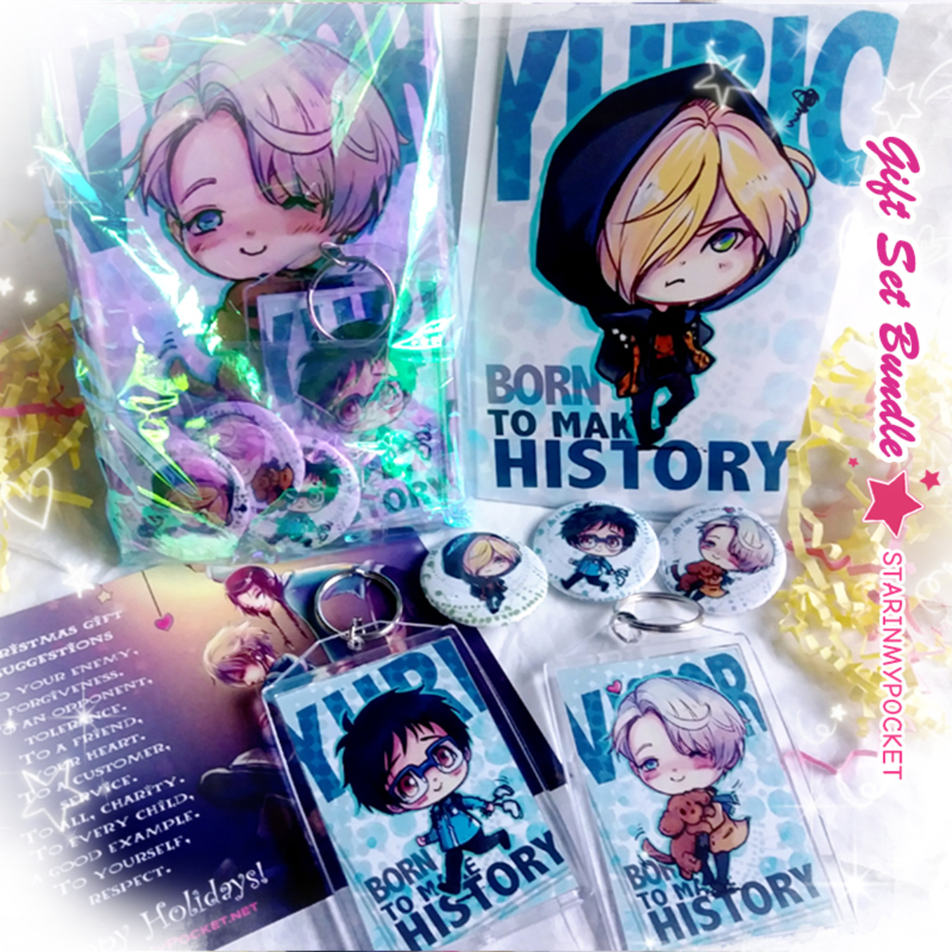 Kawaii on Ice Anime Gift Set