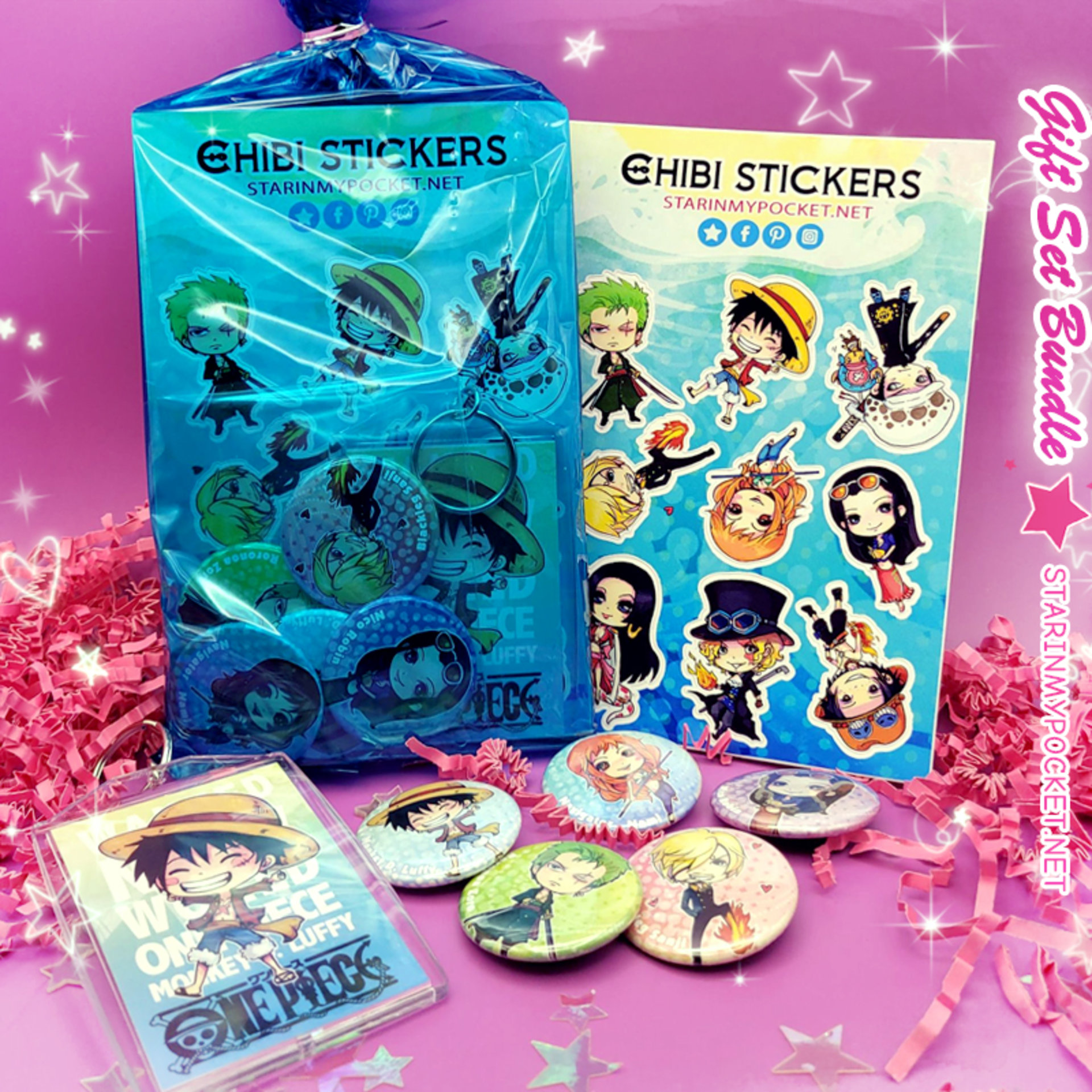 Kawaii Pirates Anime Gift Set