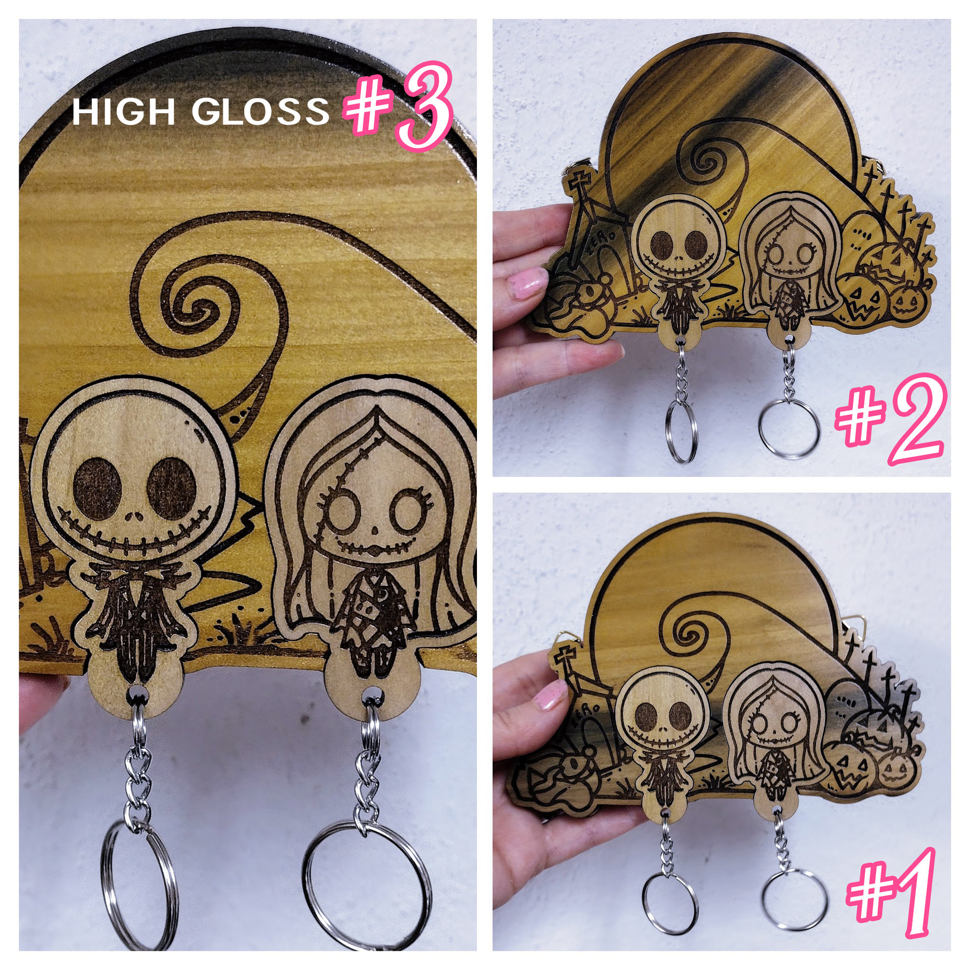 Haunted Hill Couple Keyholder