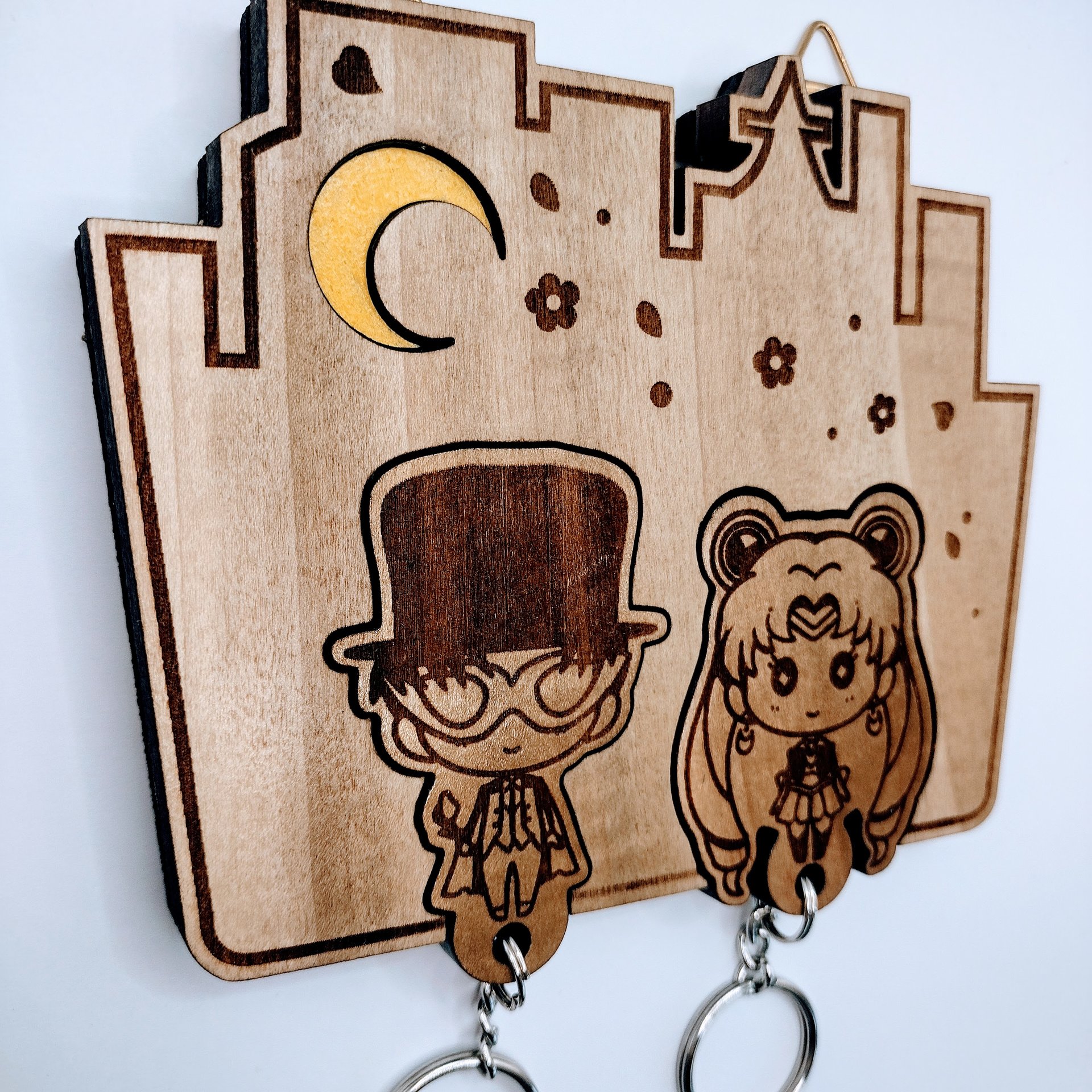 Tokyo Moon Keyholder Set