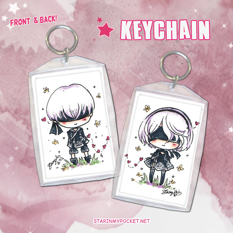 Neir Double Sided Keychain