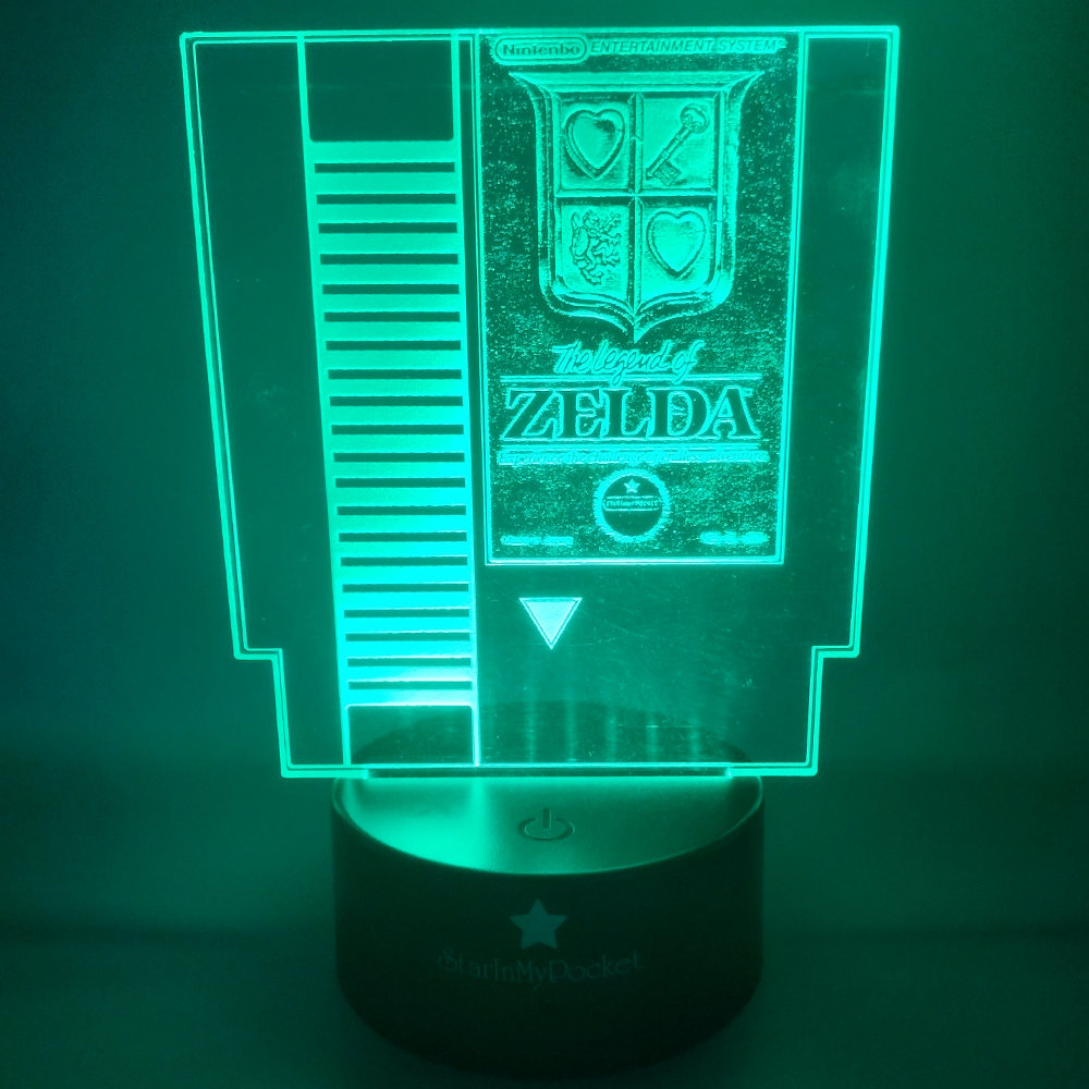 Classic Game Cartridge LED Lamp