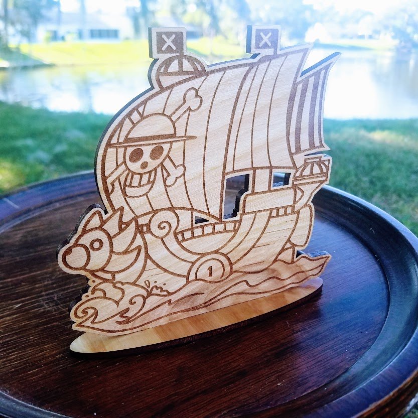Sunny Pirate Ship Standee