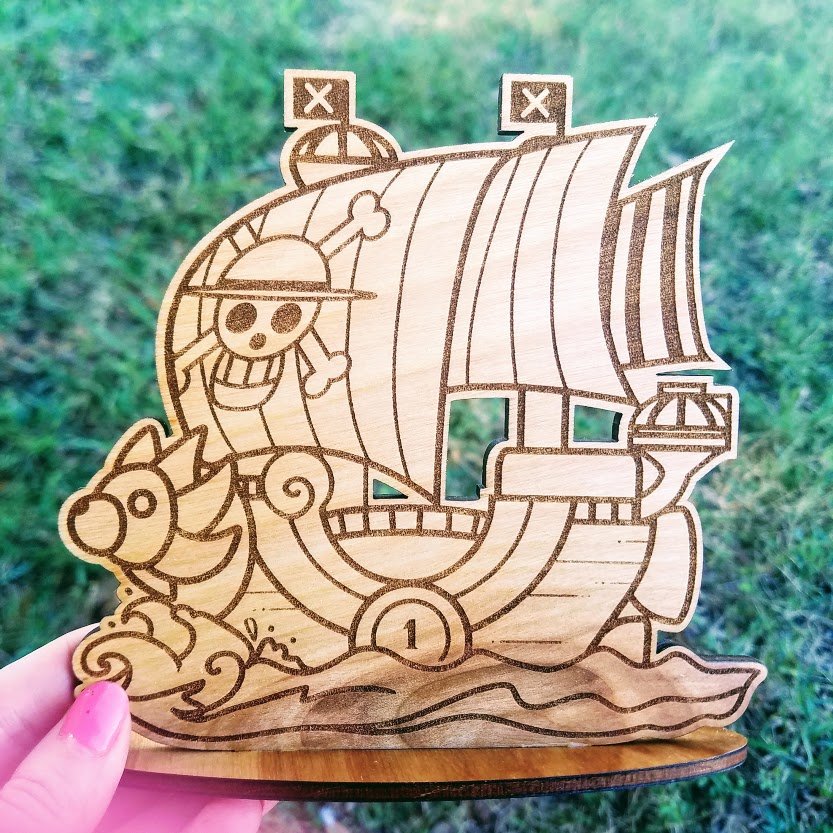 Sunny Pirate Ship Standee