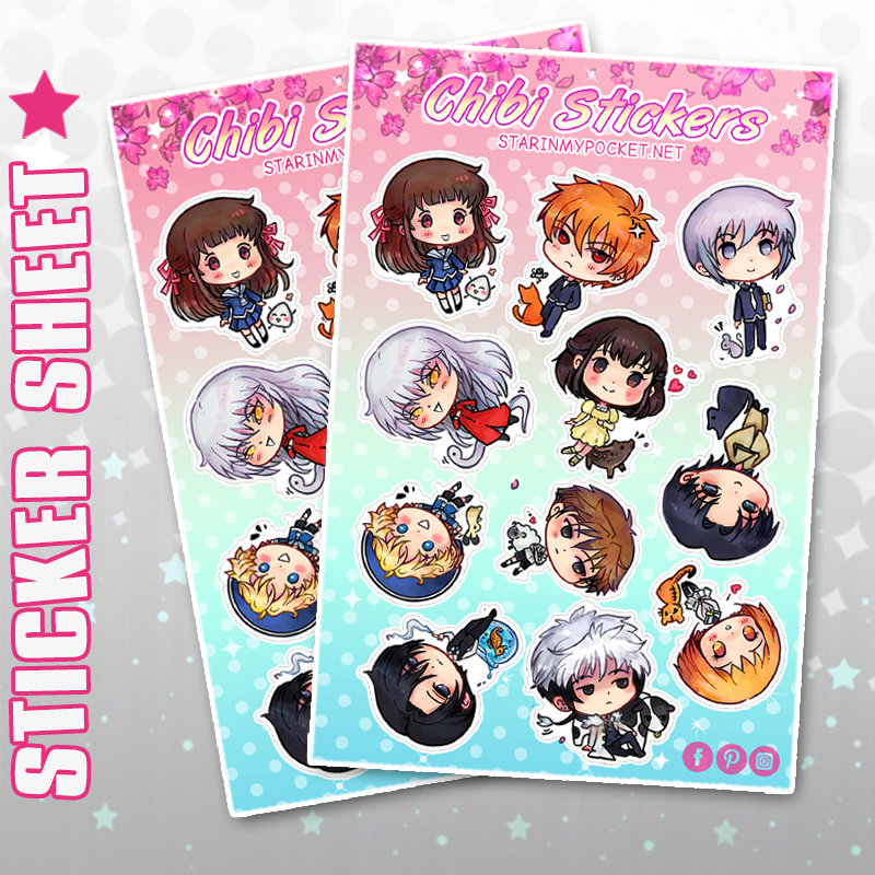Chibi Zodiac Stickers