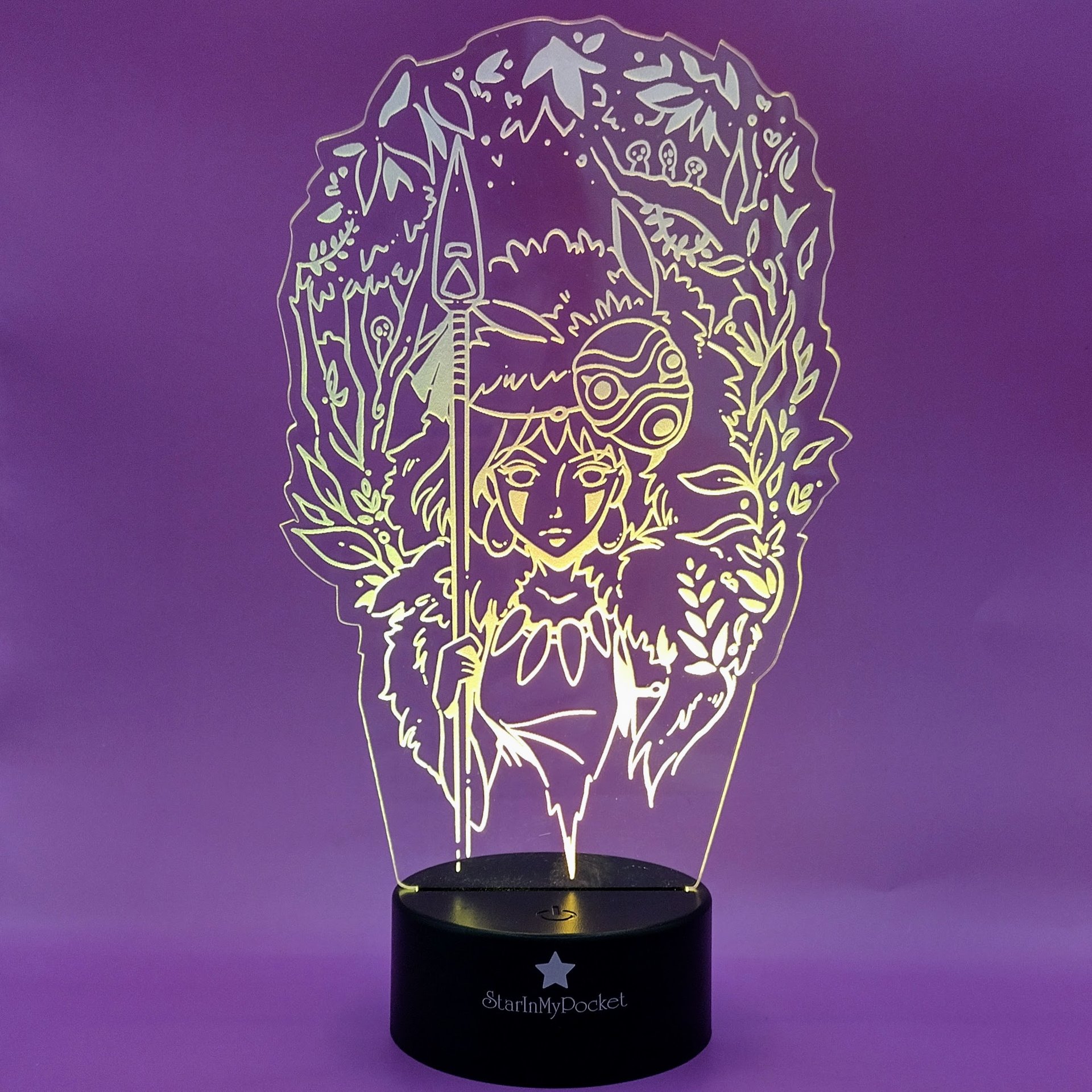 Wolf Princes anime LED night light or desk light