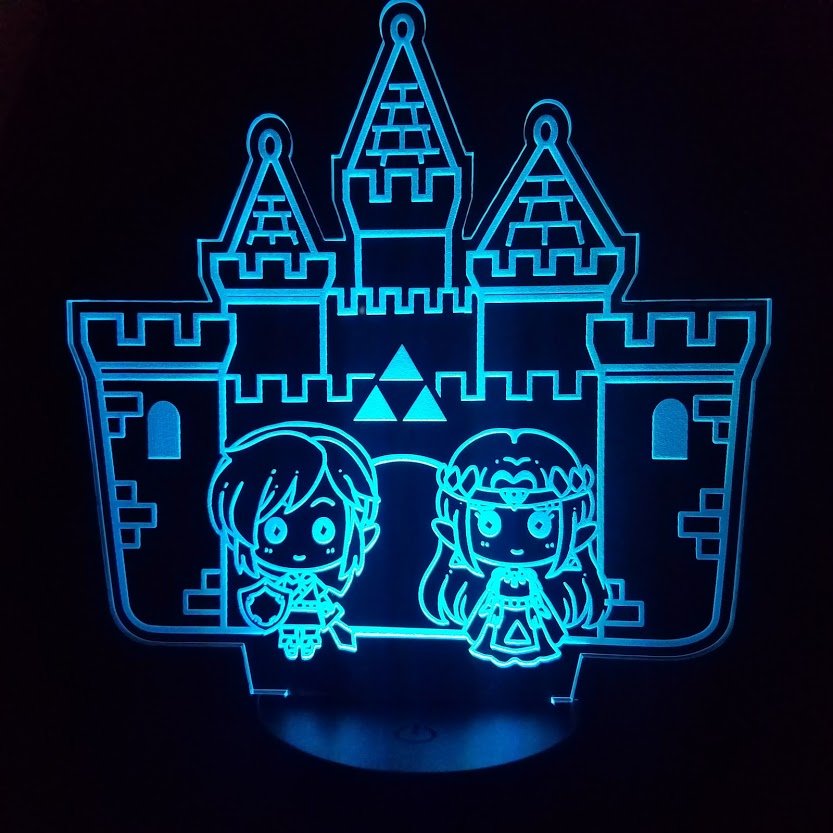 Hyrule Castle LED Lamp