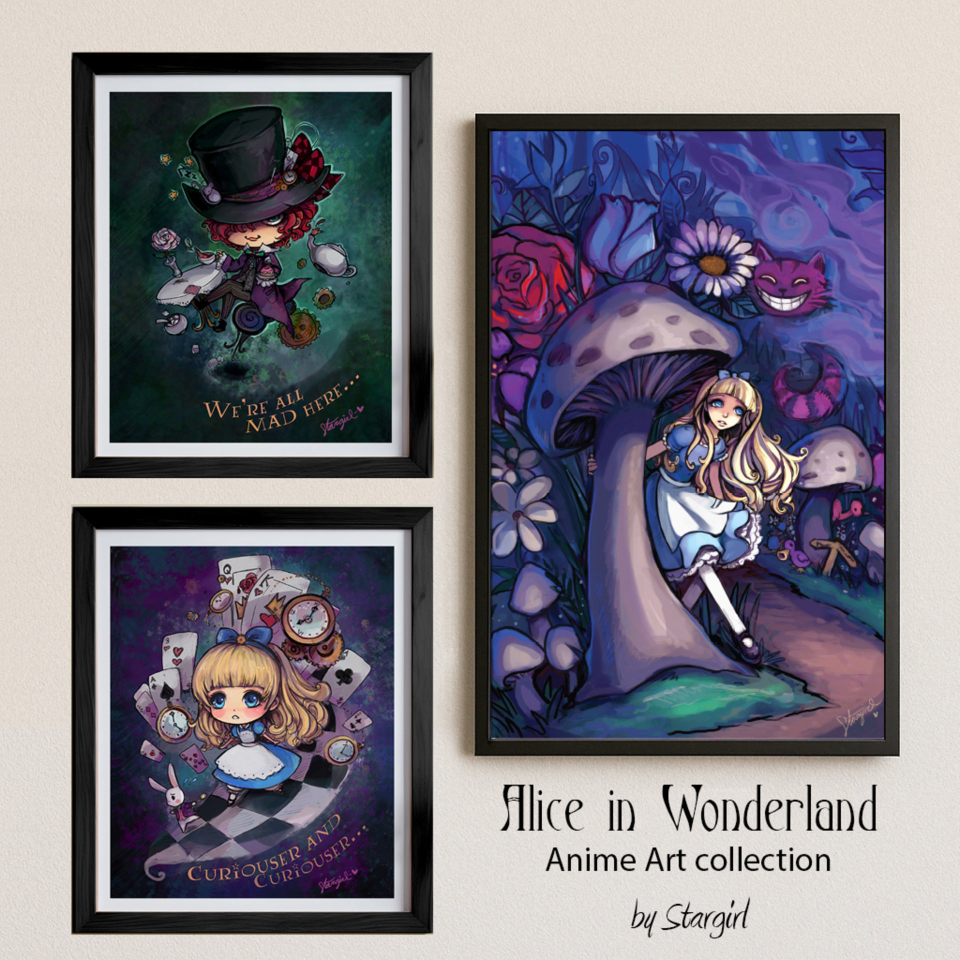 Alice in Wonderland Art Print