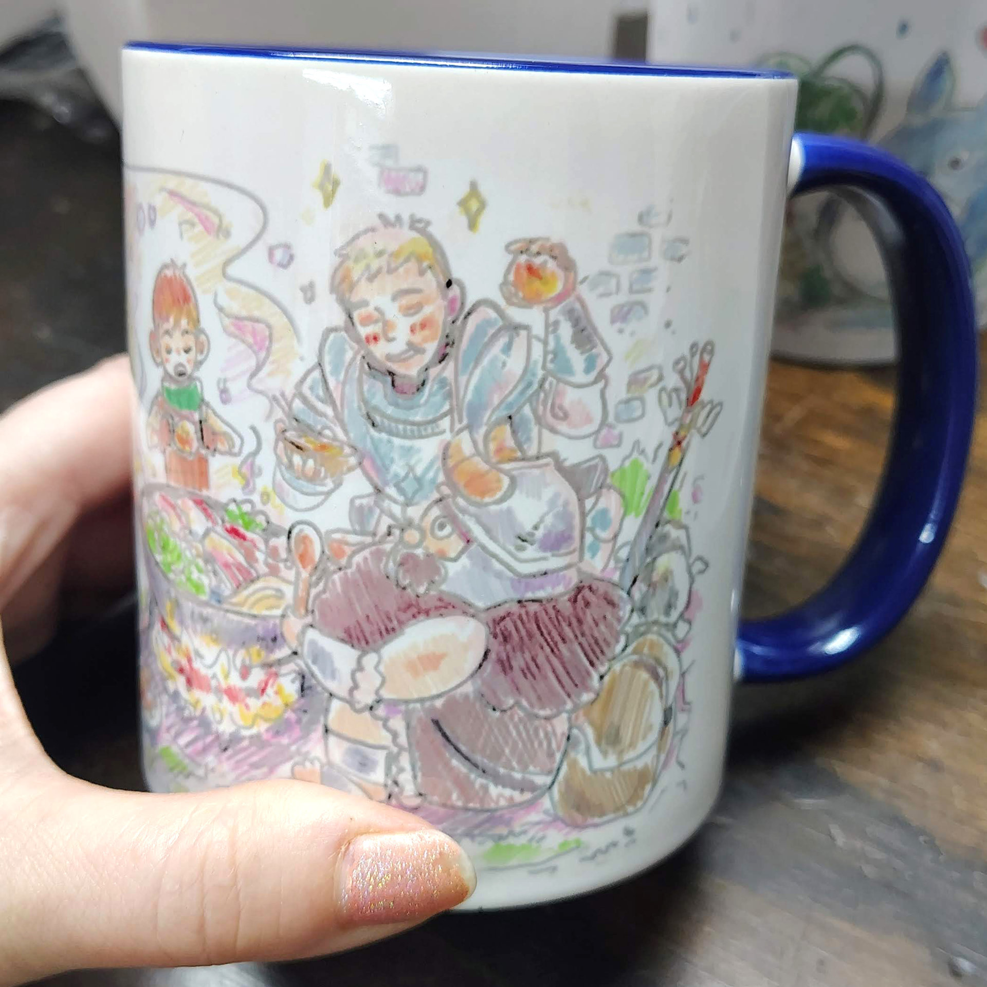 B-GRADE Dungeon Ceramic Art Mug