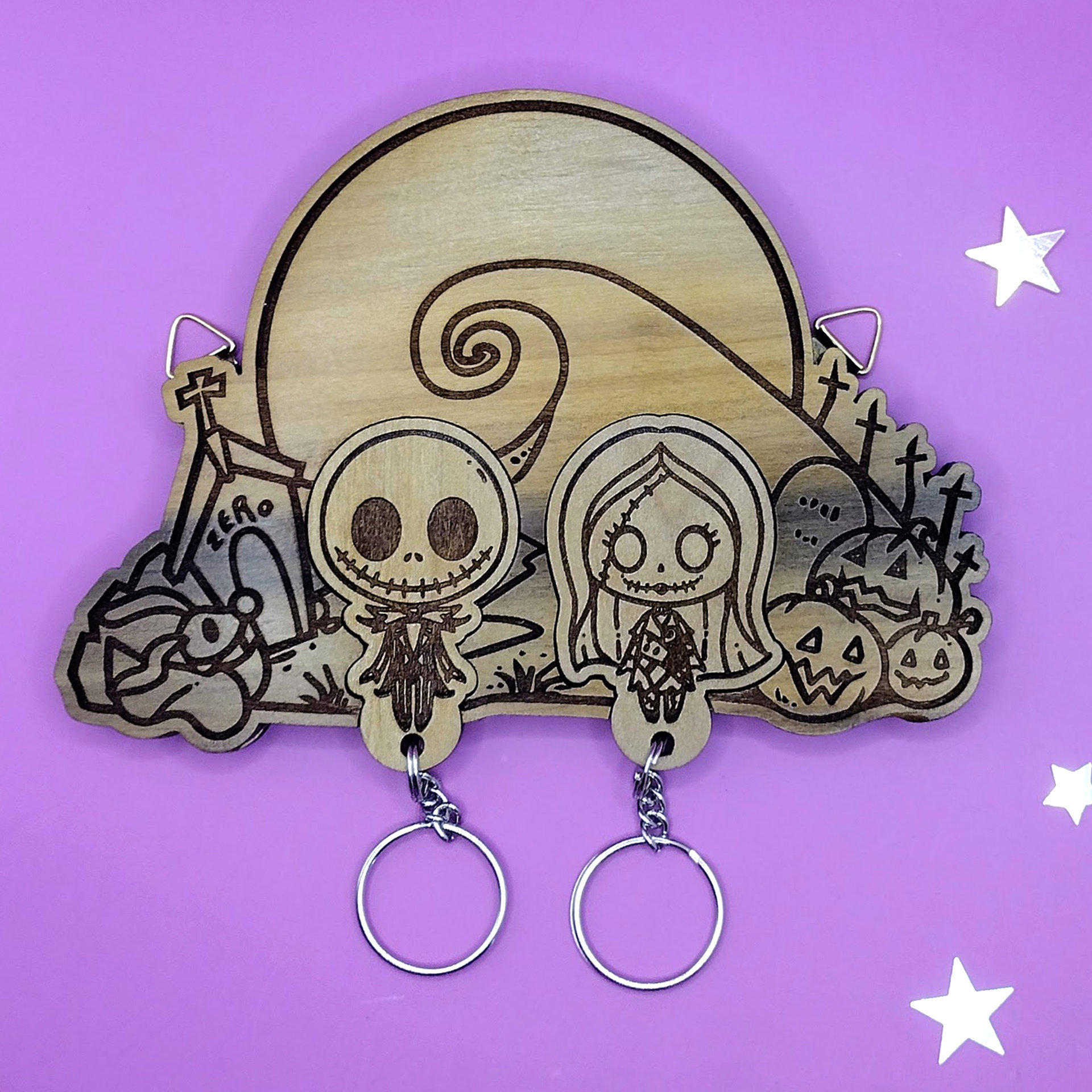 Haunted Hill Couple Keyholder