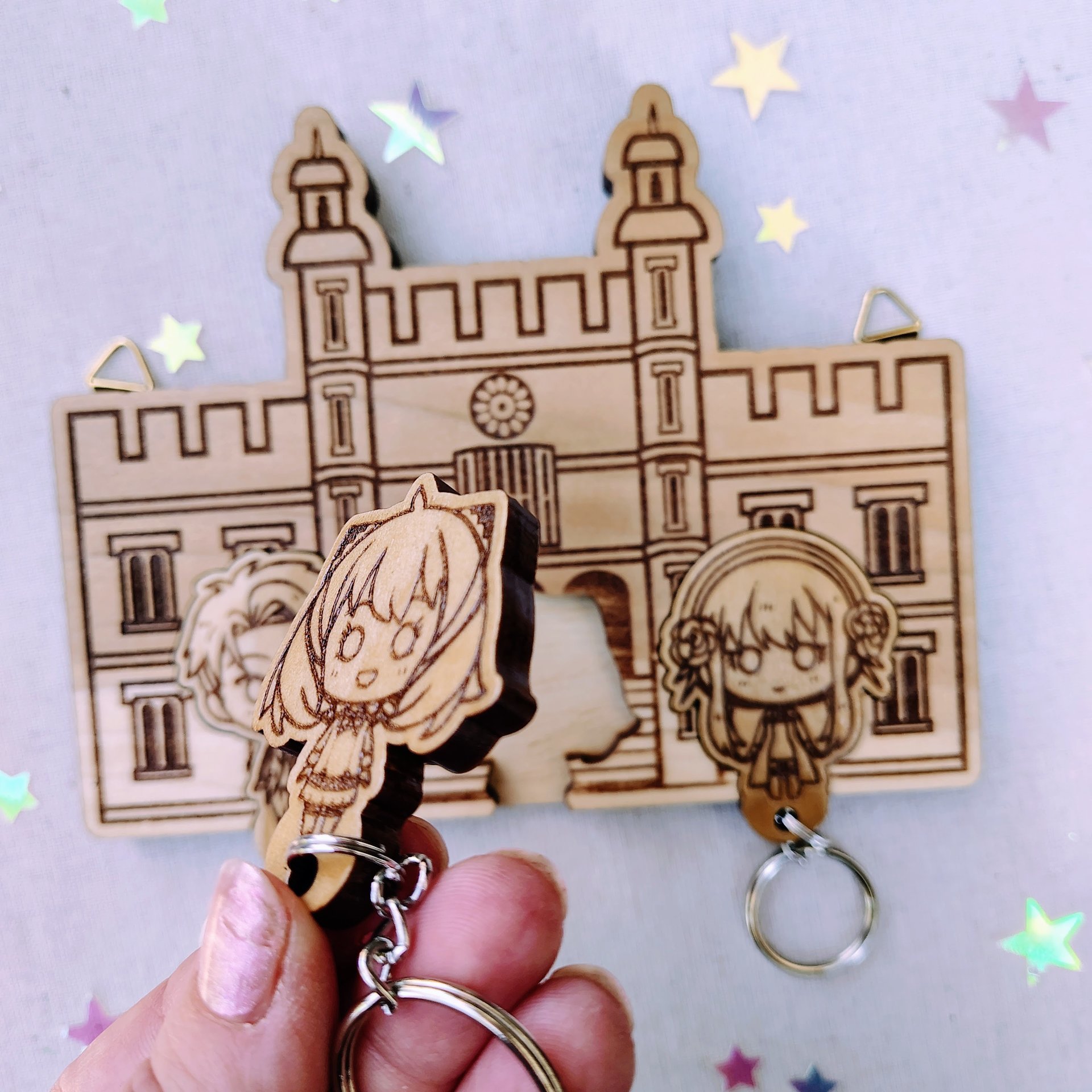 Keyholder Set Spies Trio