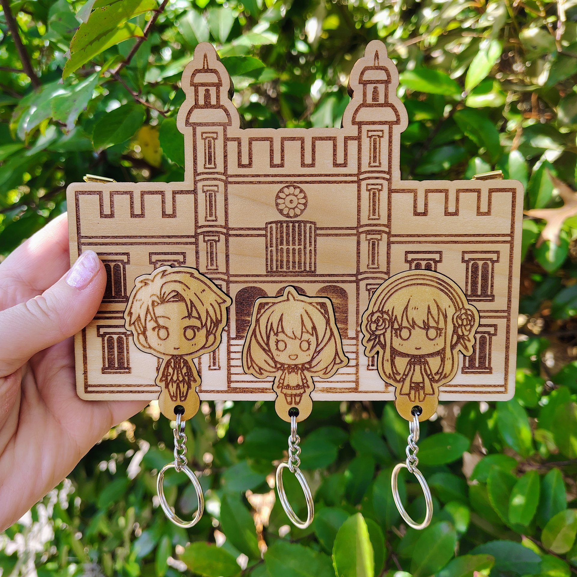Keyholder Set Spies Trio