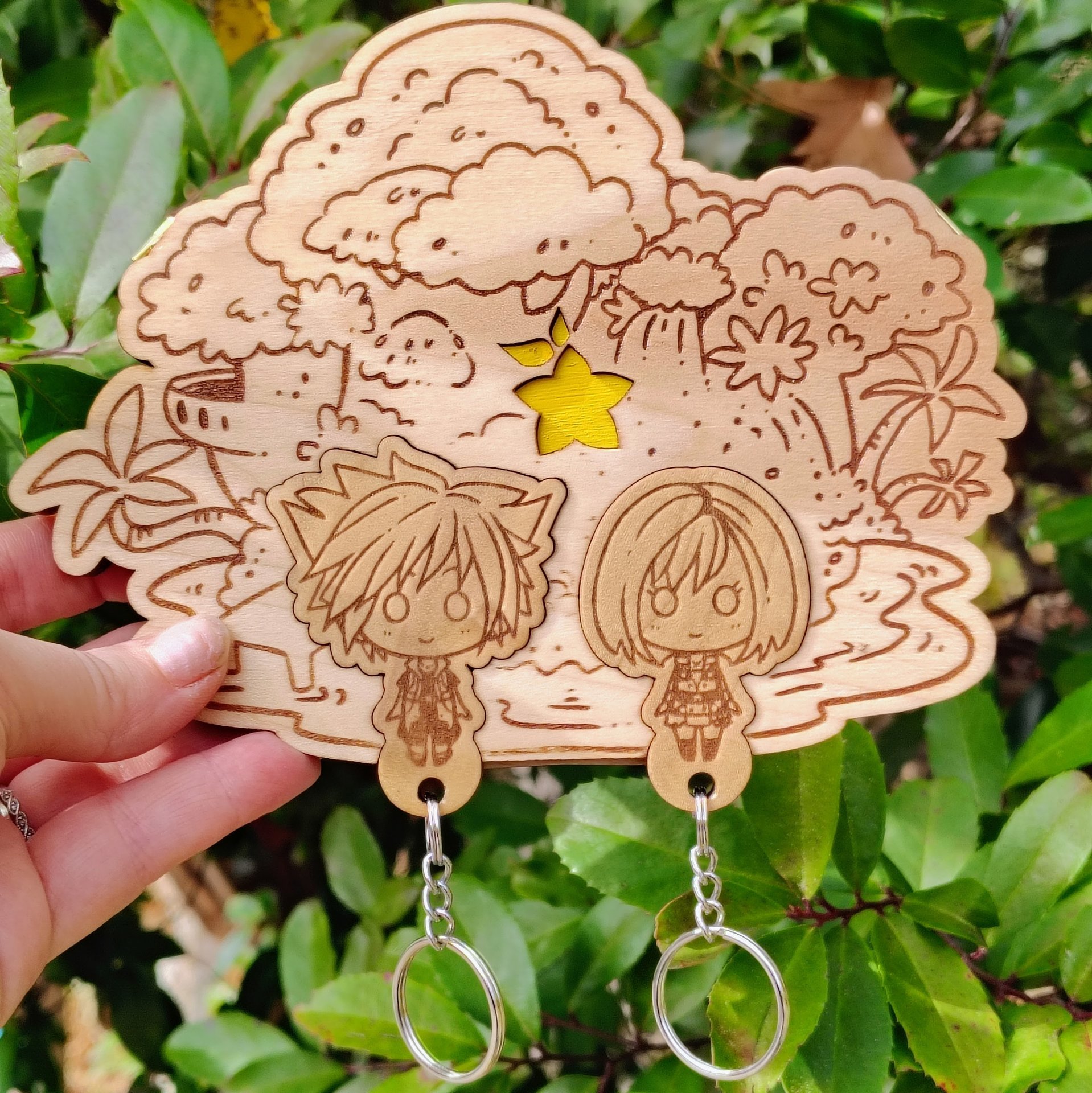 Destiny Island Keyholder Set
