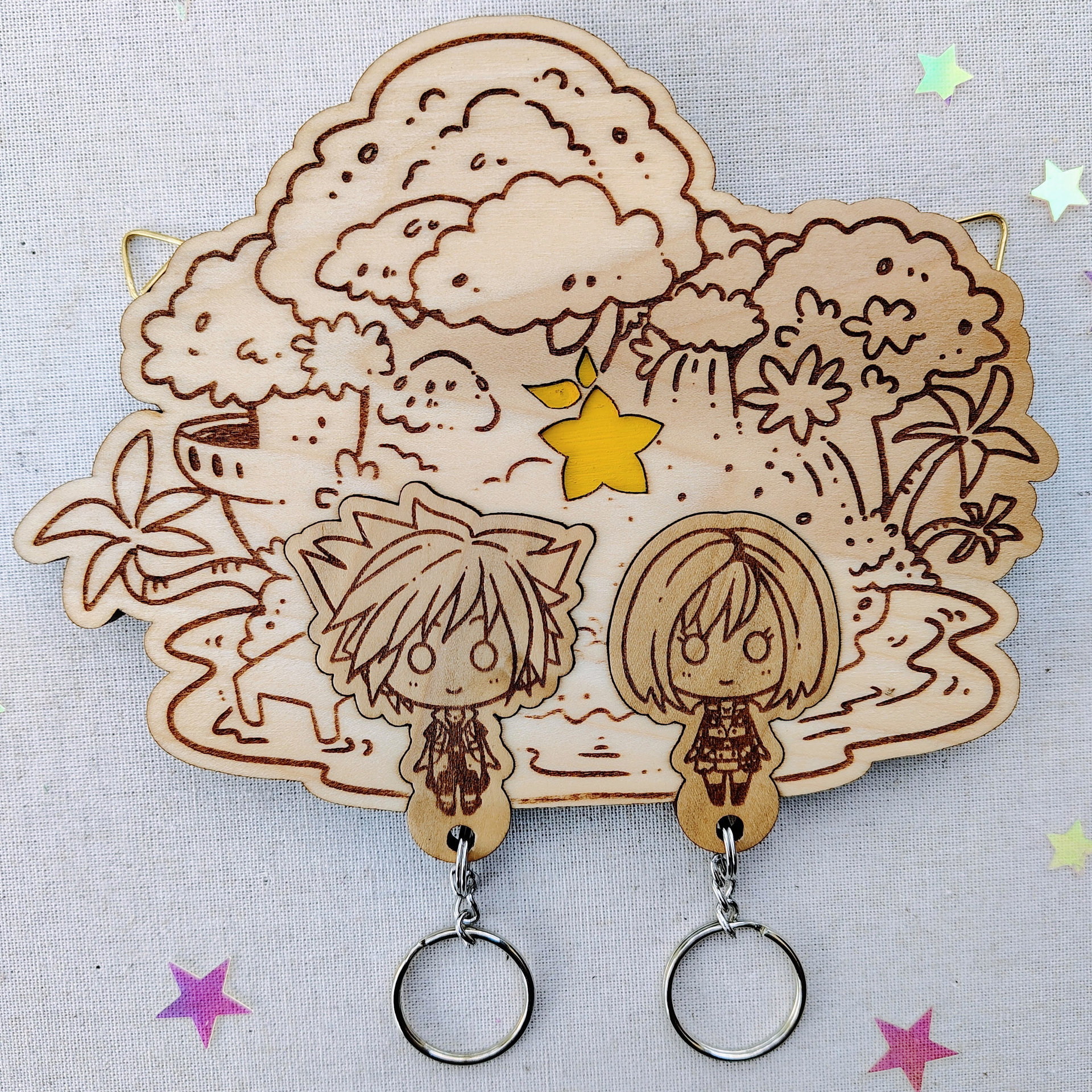 Destiny Island Keyholder Set
