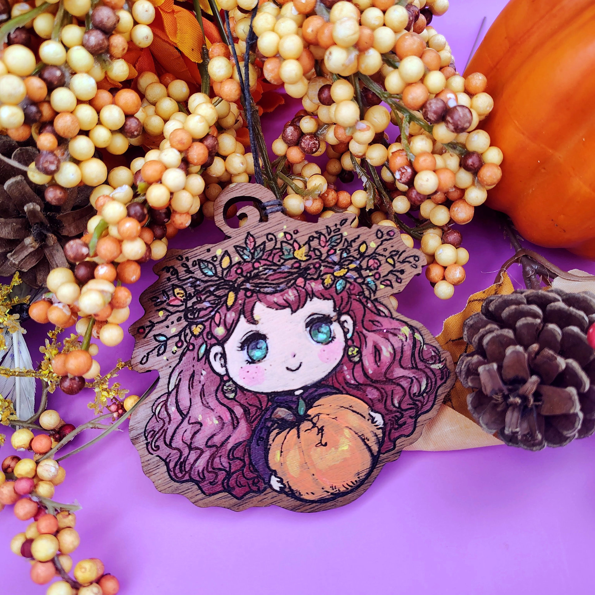 Halloween Ornament "Autumn Gift"