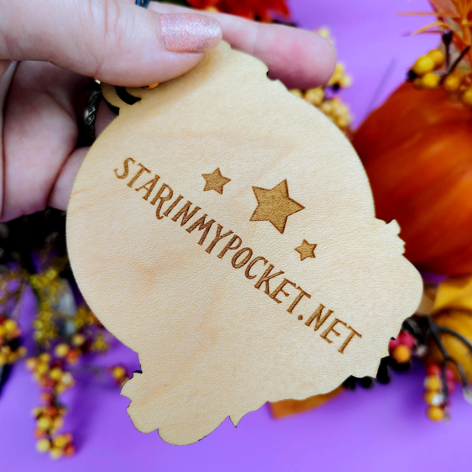 Jack's Pumpkins Painted Ornament