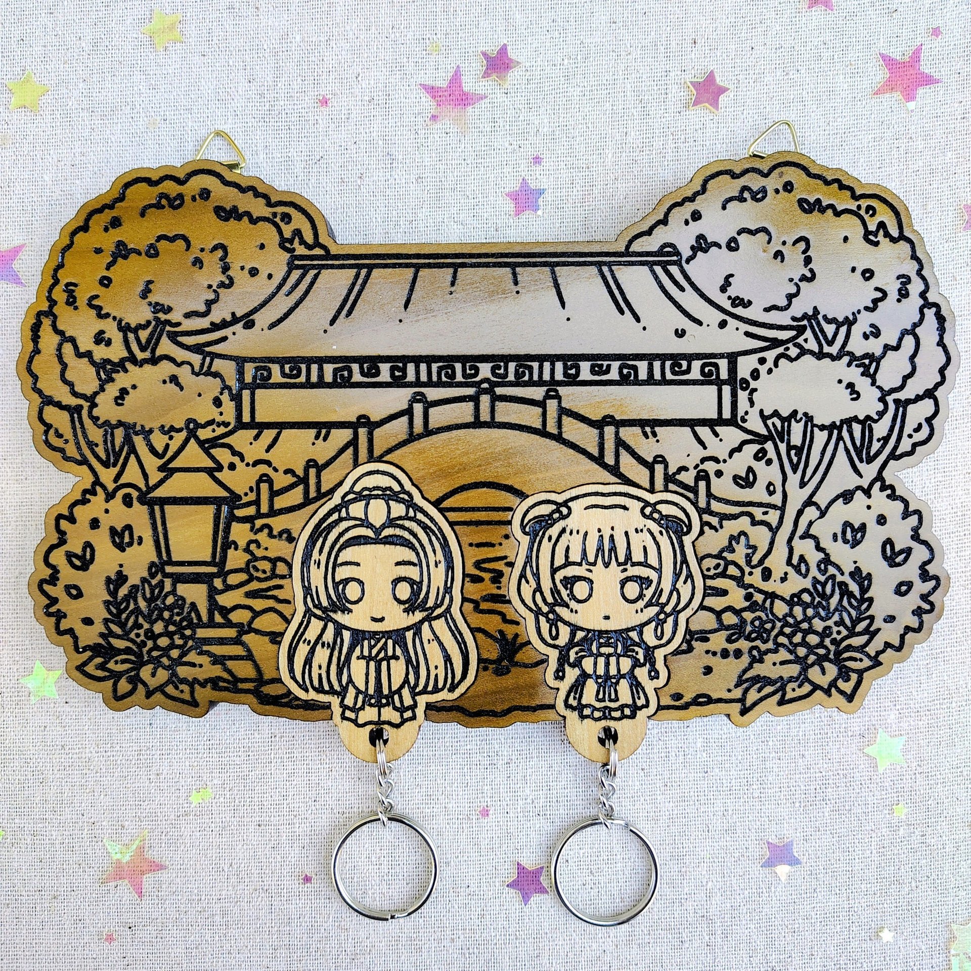 Apothecary Diaries Couple Keyholder