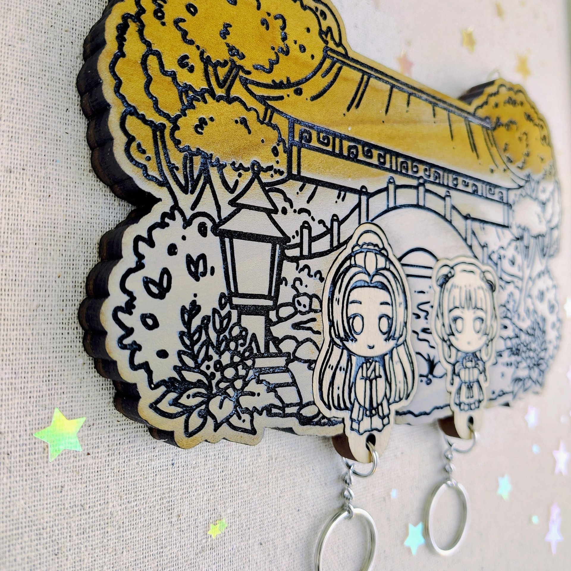 Apothecary Diaries Couple Keyholder