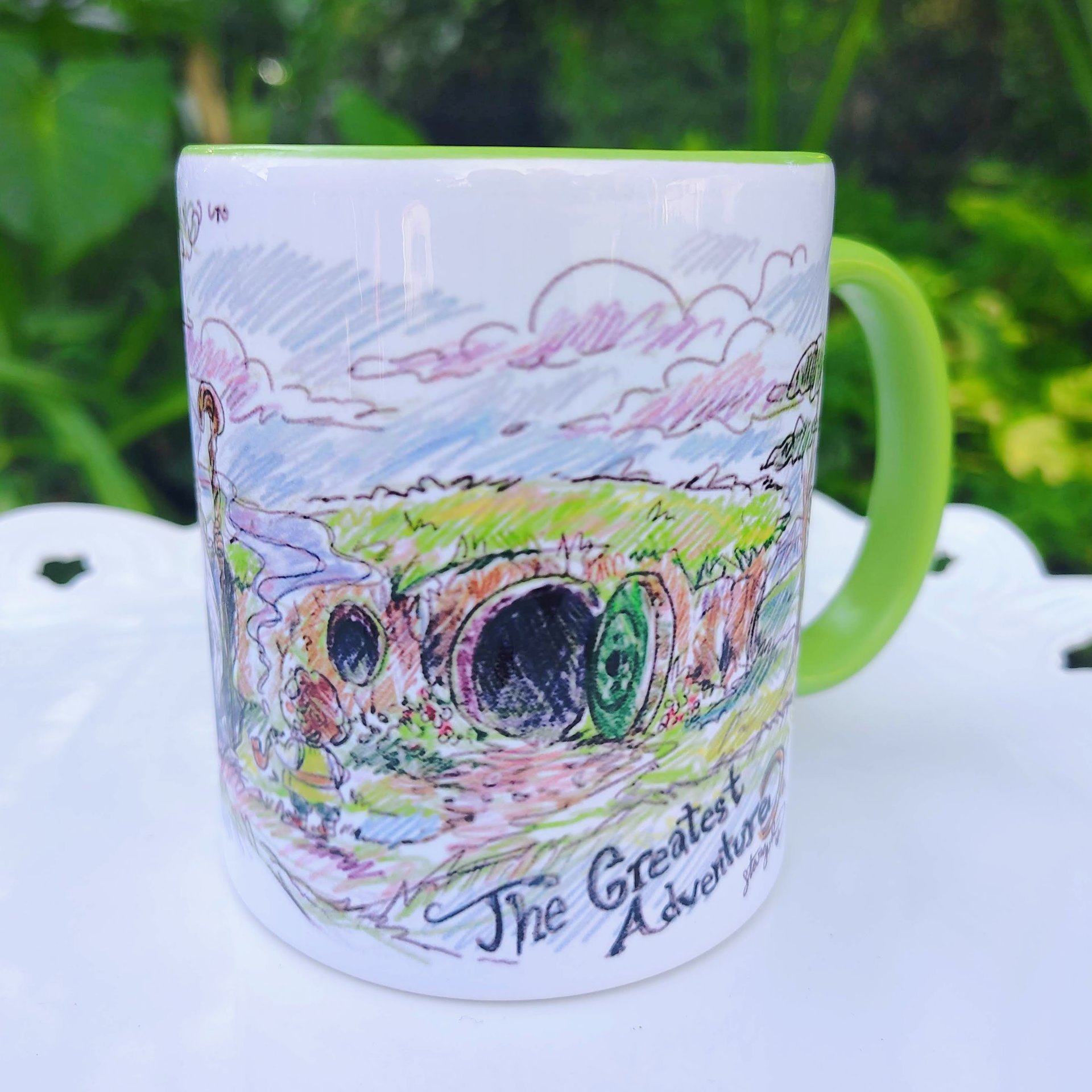Greatest Adventure Ceramic Art Mug