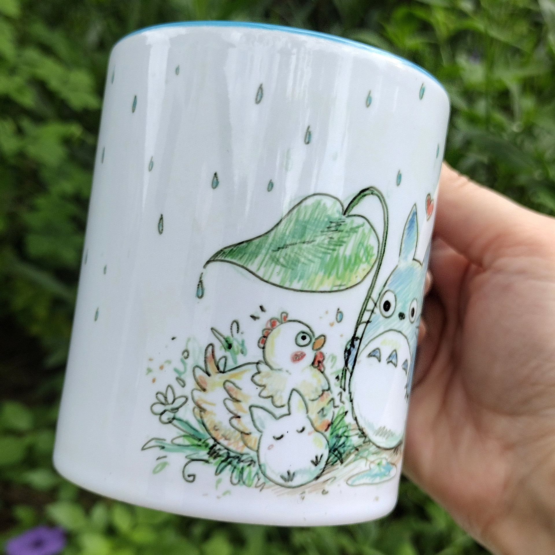 Rain Buddies Ceramic Art Mug