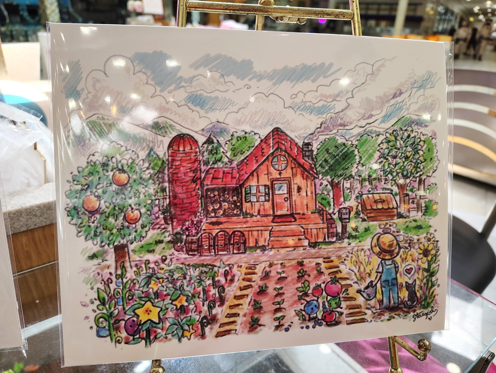 Stardew Valley 8x10 Game Sketch Art Print