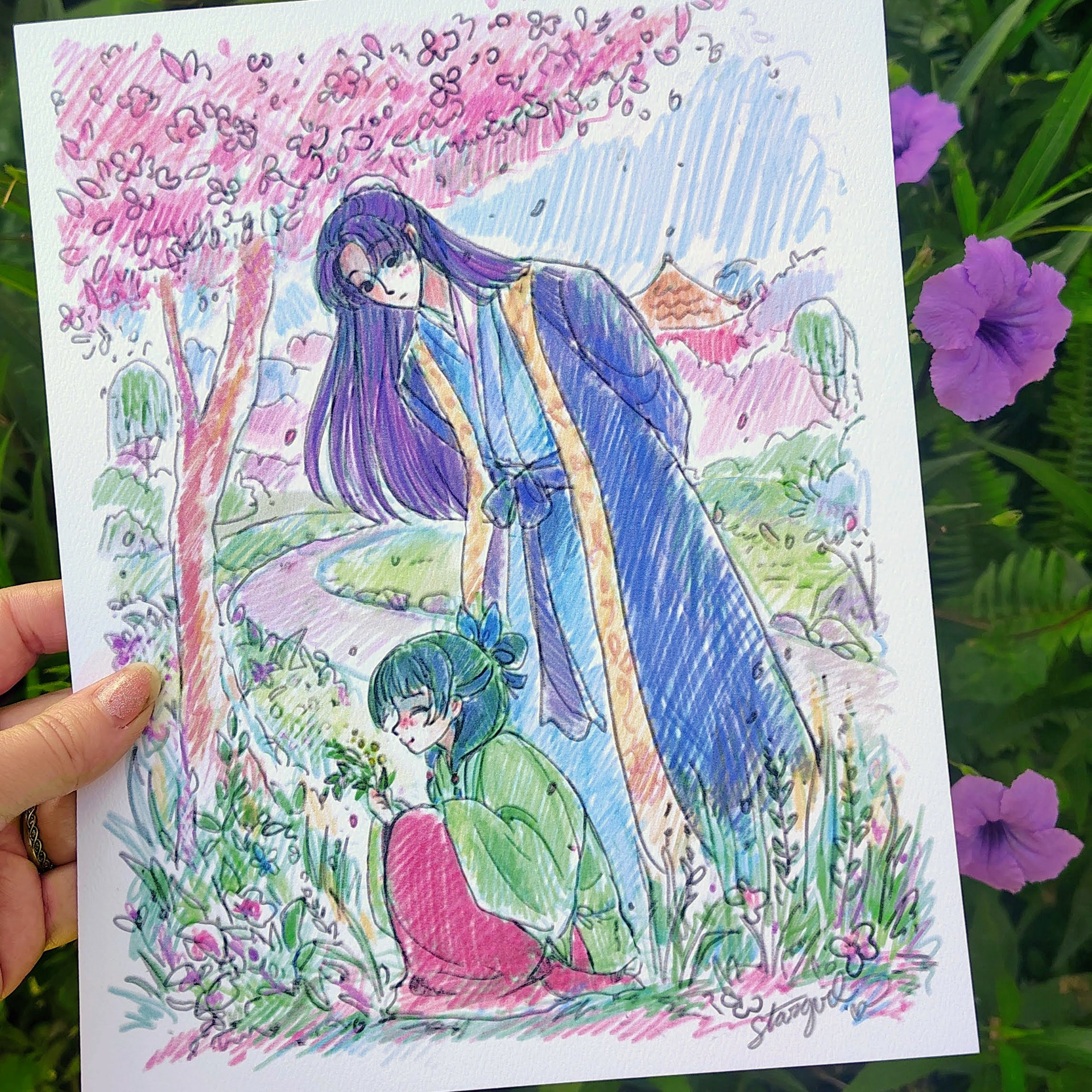 Apothecary Tales 8x10 Sketch Art Print