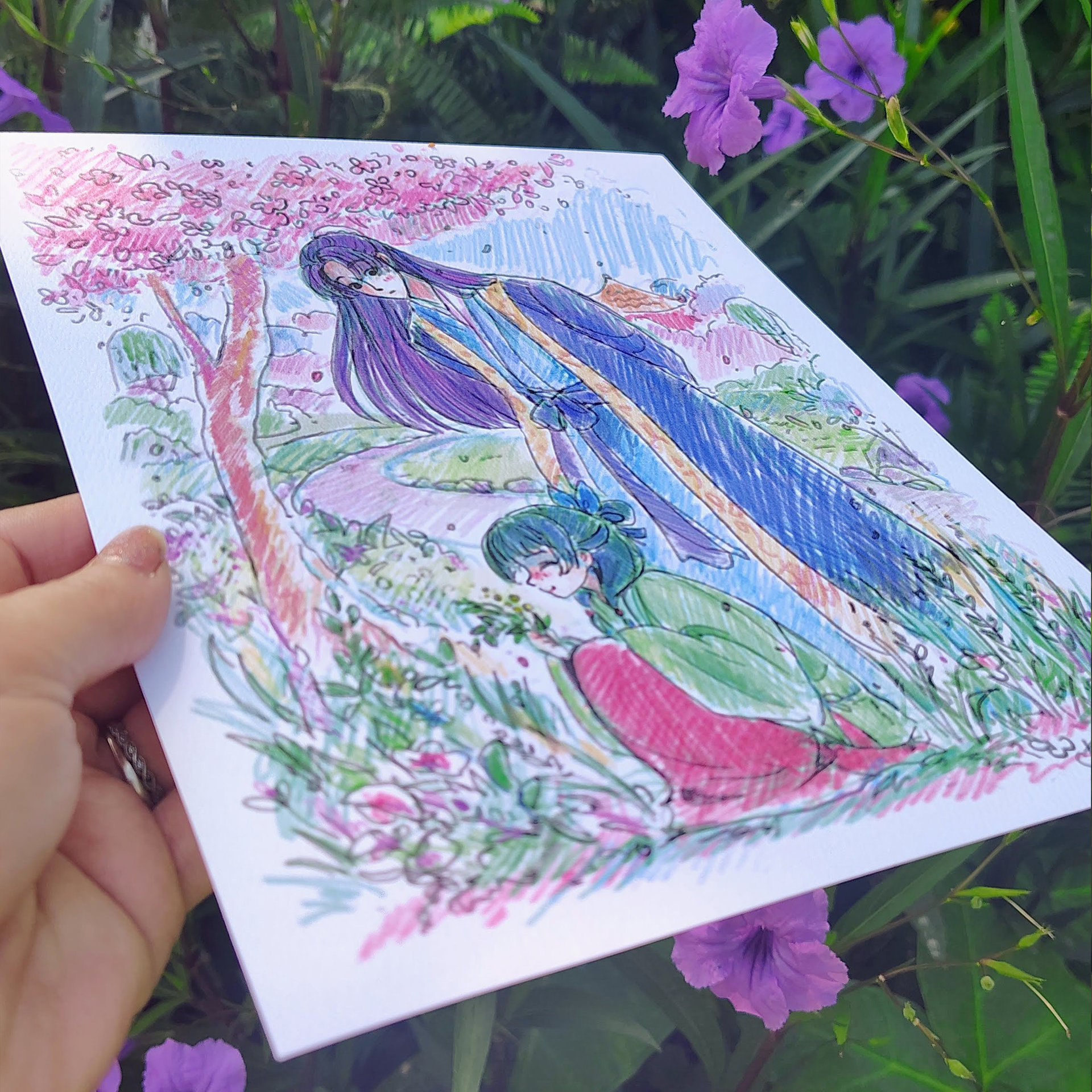 Apothecary Tales 8x10 Sketch Art Print