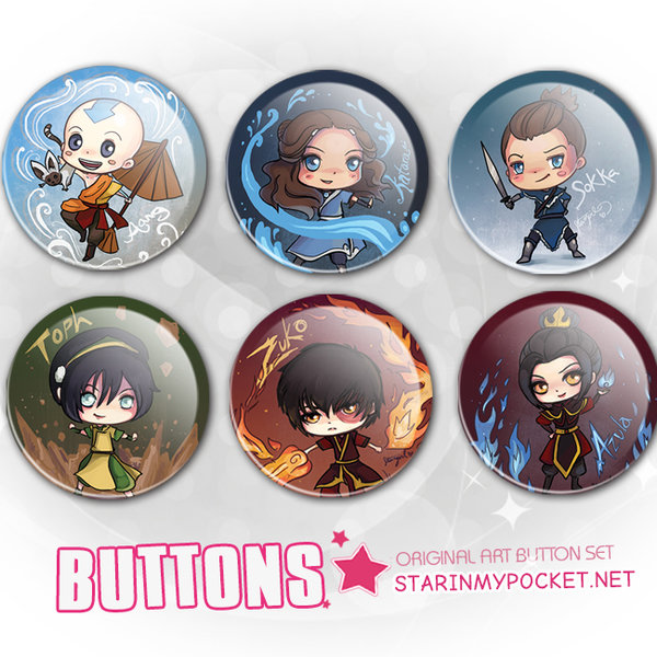 ATLA Button Set