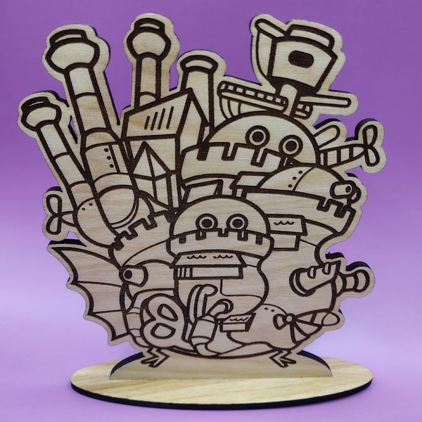 Walking Castle Standee